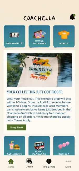 Coachella Official screenshot 2