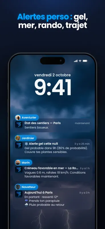 WeatherX : Radar Météo IA screenshot 3 of 9