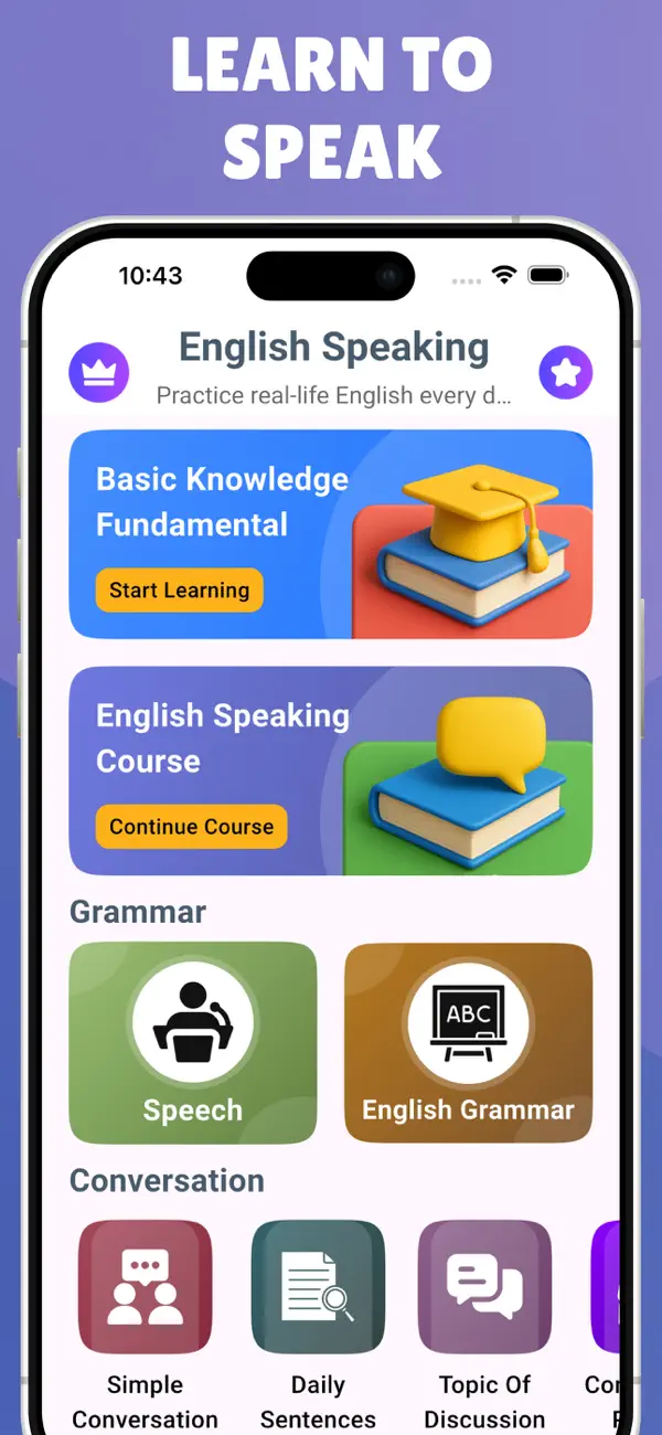 Screenshot #2 pour English Speaking Quick Course