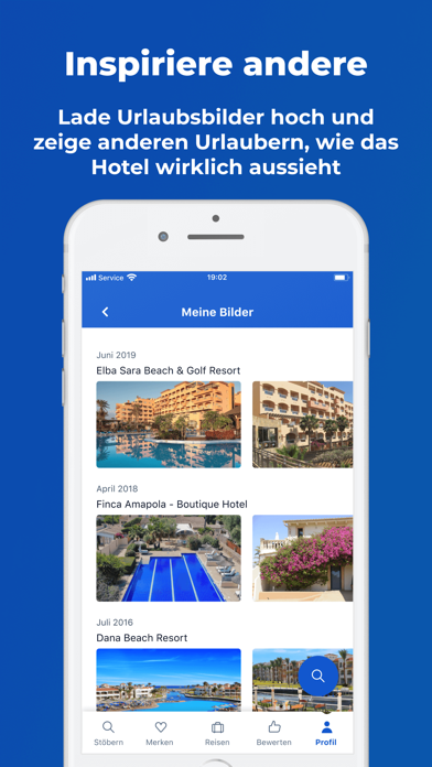 HolidayCheck - Travel & Hotels Screenshot