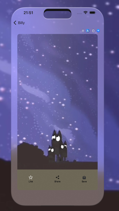 Vibrant Blueyy Wallpapers ! Screenshot