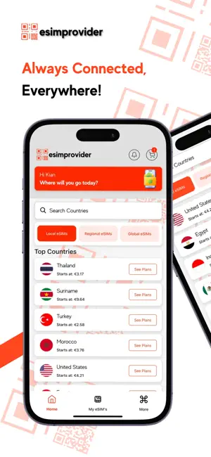 eSIM Provider: Travel Data screenshot 1