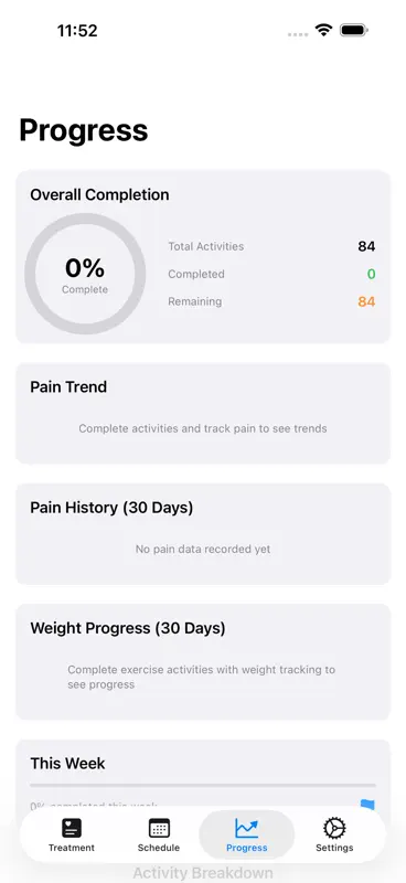Madhouse Tennis Elbow Tracker screenshot 4 of 4