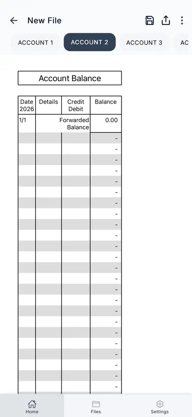 Account Statement screenshot 3