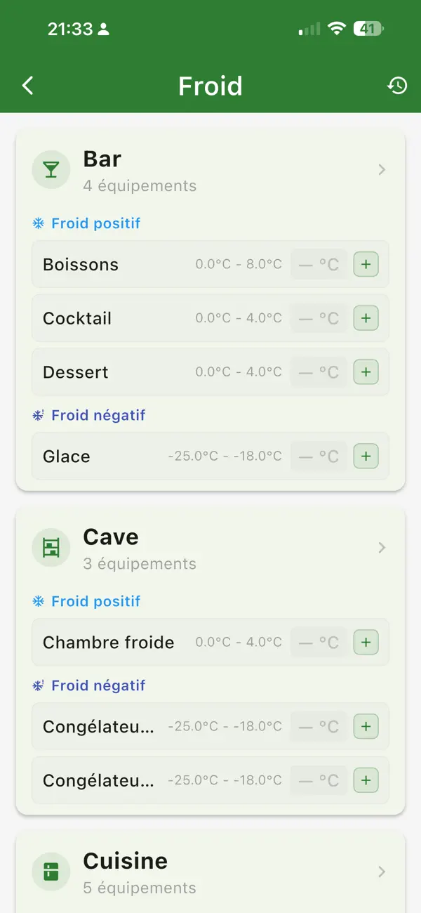 Screenshot #3 pour GagneGo HACCP