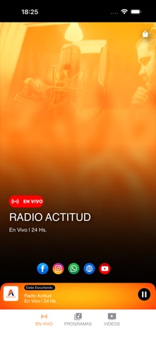 Radio Actitud screenshot