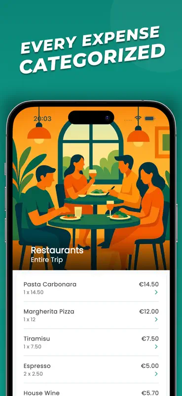 Despesas de viagem - Spentrip screenshot 5 of 10