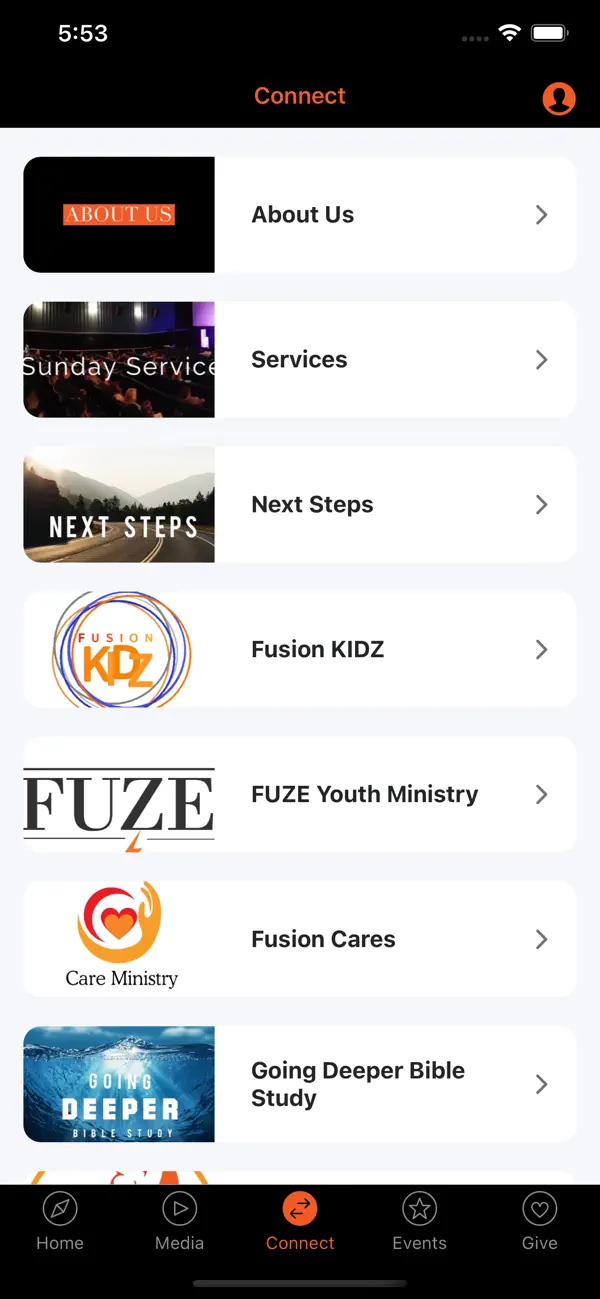 Screenshot #3 pour Fusion Church NY