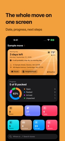 Homeshift: Moving Planner Screenshot 1 of 10