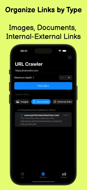 URL Crawler screenshot 2
