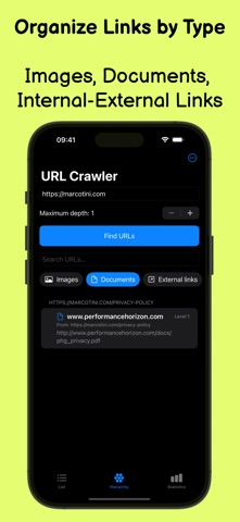 URL Crawler - 链接扫描器 screenshot