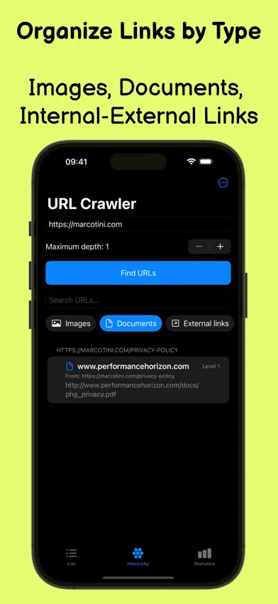 URL Crawler screenshot 2