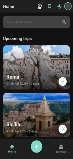 Screenshot von TriplanAI auf dem iPhone 1