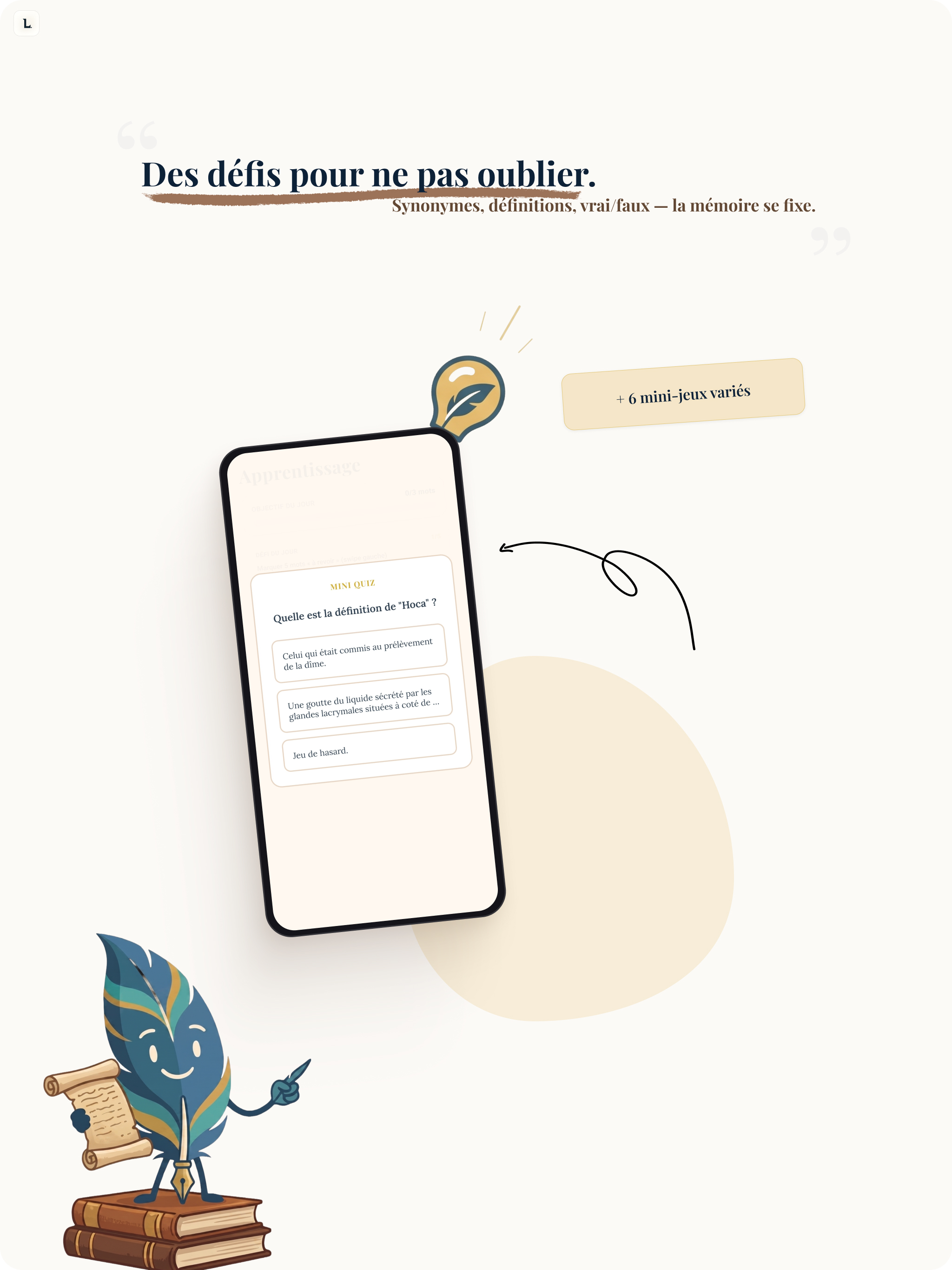 Lexence - Vocabulaire Français screenshot 8