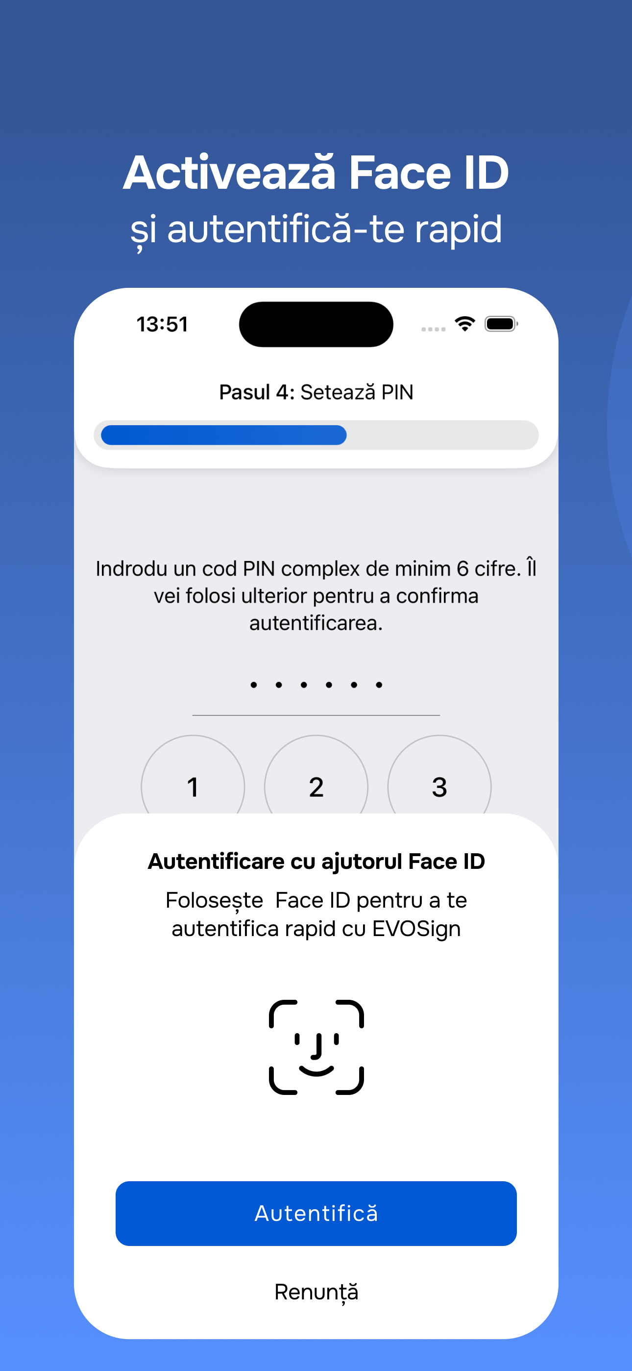 EVOSign (autentificare)
