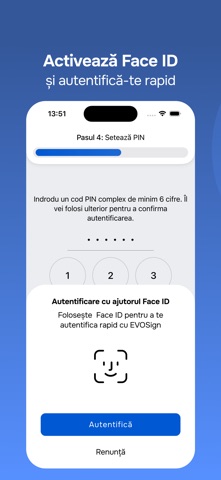 EVOSign (autentificare) App Store preview screenshot 4