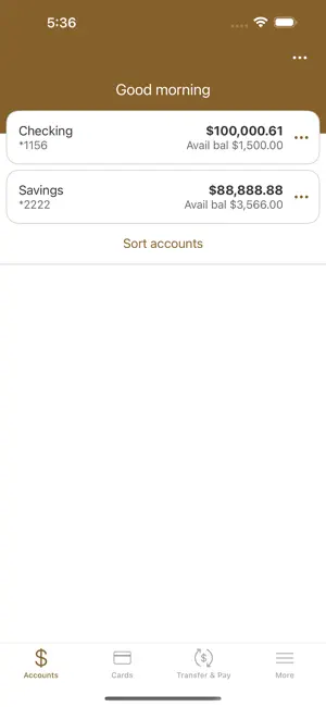 West Texas National Bank screenshot 2