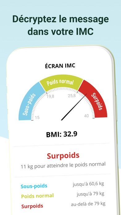 Screenshot #3 pour aktiBMI: Suivi IMC et Poids