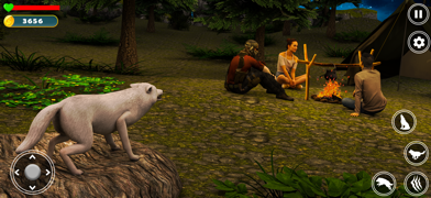 Wolf Simulator Jungle 3D Game Screenshot 2 of 4
