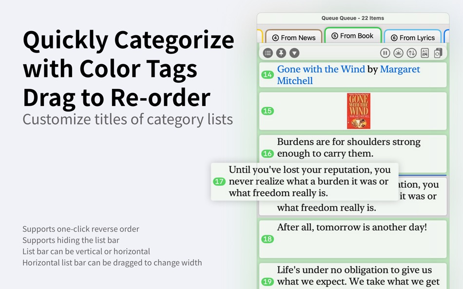 #3. Queue Queue - Merge Clipboards (macOS) 由: 书豪 何
