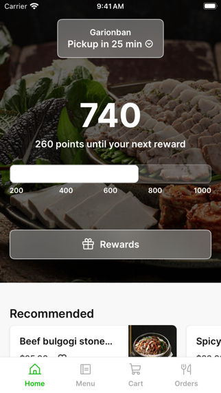Garionban app screenshot