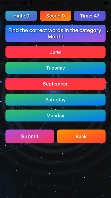 Belonging Sorter Screenshot