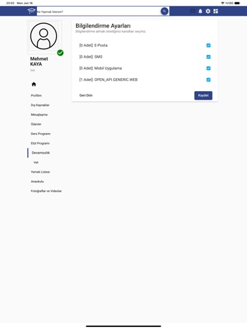 Mektebim Dijital iPad screenshot