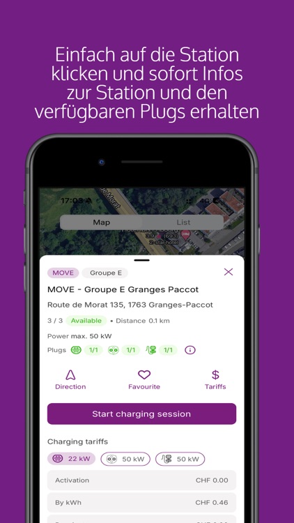 MOVE – Recharge your car