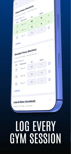 Forteva: Gym Workout Tracker screenshot 3