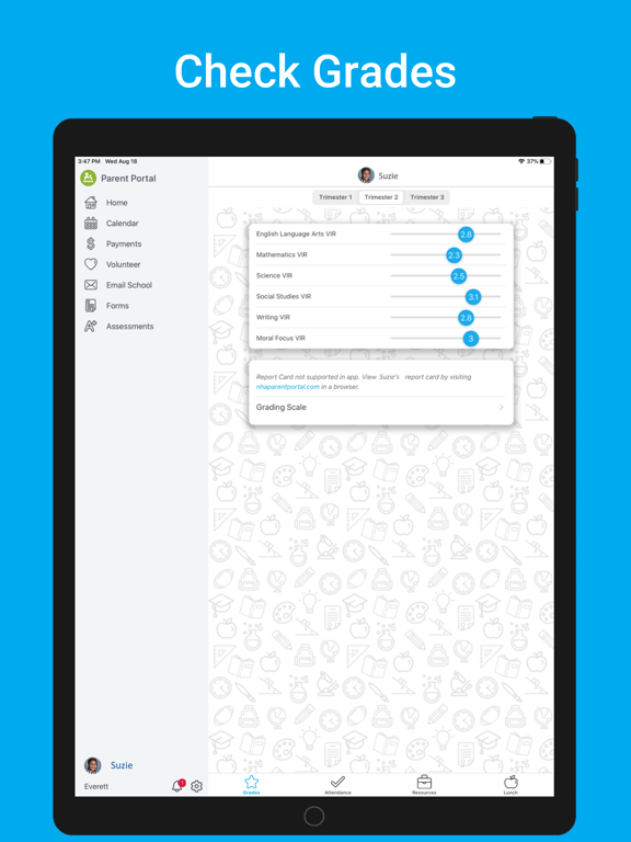 App screenshot