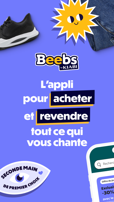 Screenshot #1 pour Beebs - Vente en seconde main