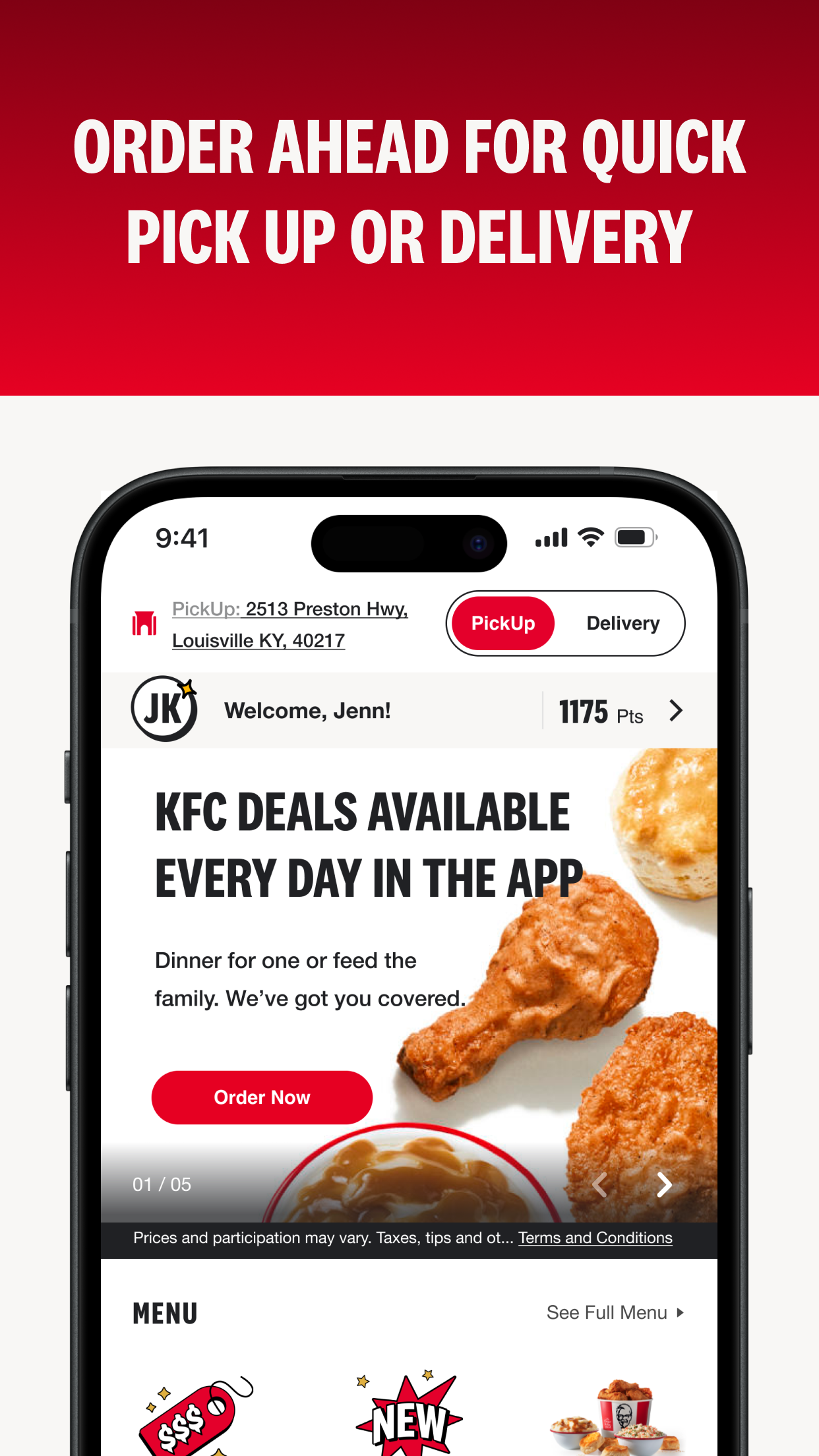 KFC US - Ordering App screenshot 3
