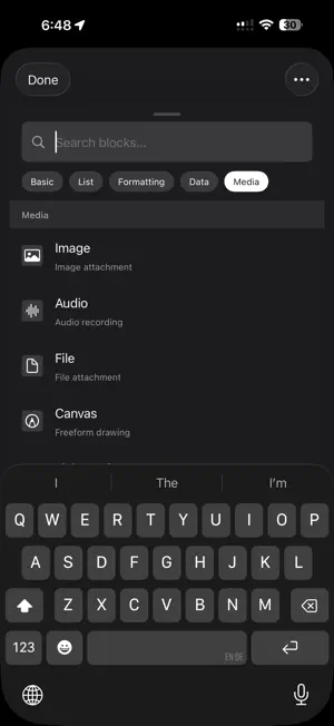 Slate - Notes & Canvas screenshot 1