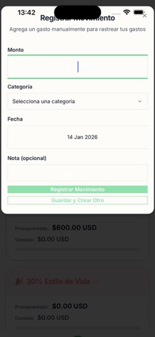 CalmaFinance screenshot