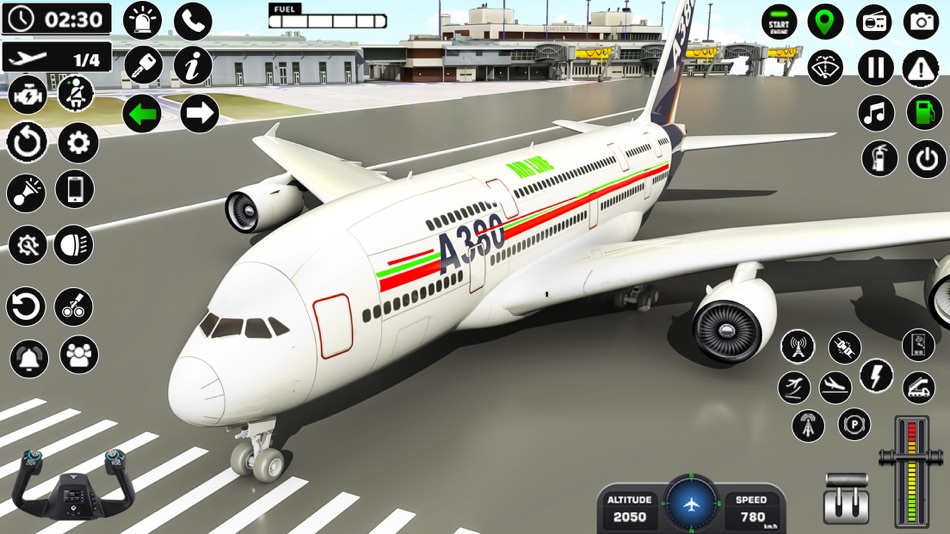 #1. Airplane Flying Simulator 3D (iOS) 由: Muhammad Imran