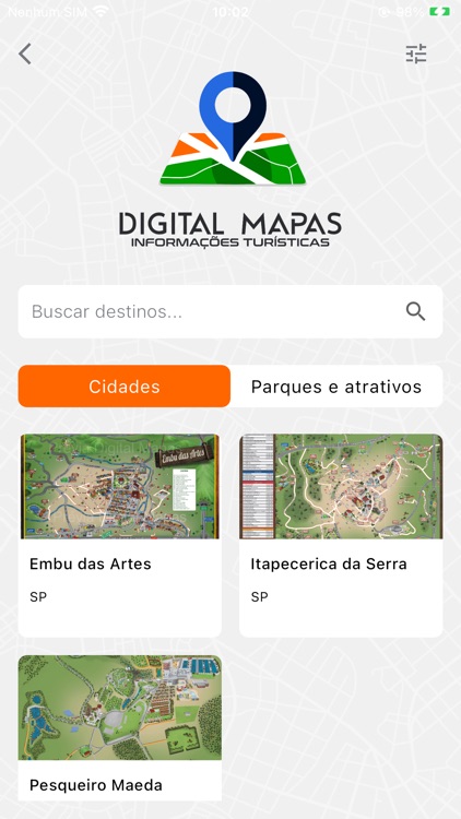 Mapas Digitais Interativos