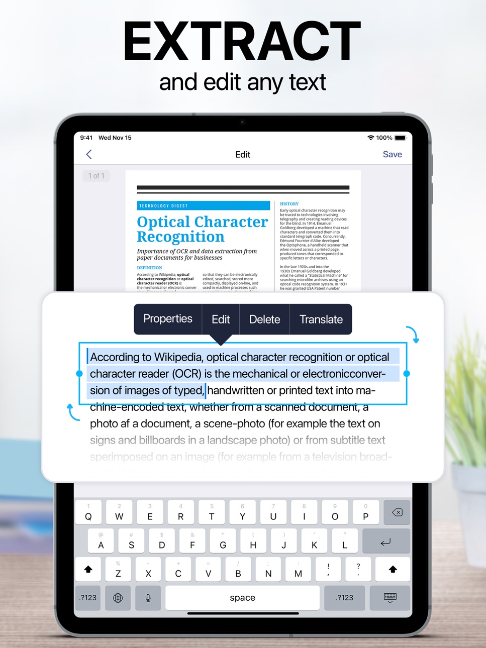 iPad screenshot