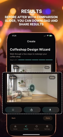 Coffeeshop AI Makeover screenshot