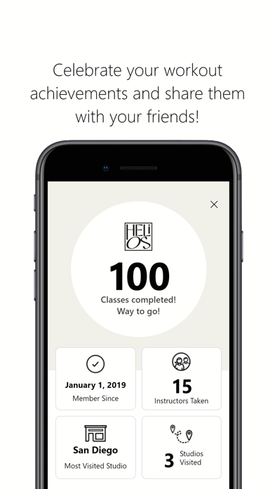 Helios Pilates Screenshot