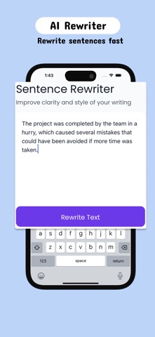 Rewrite: Grammar Checker Screenshot 2 of 4