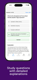 Australian Citizenship Exam screenshot 3