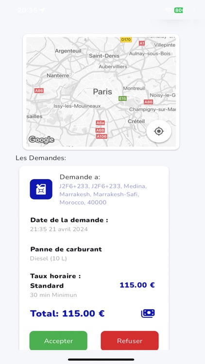 Depanne Moi: Chauffeur