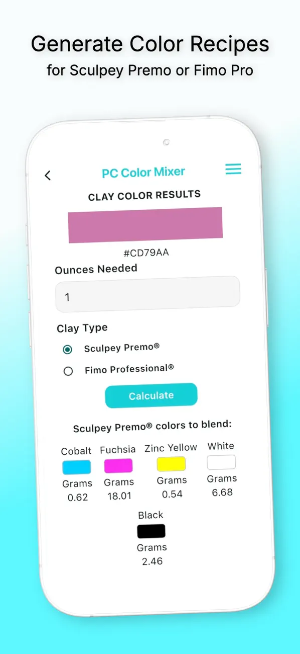 Screenshot #2 pour PC Color Mixer