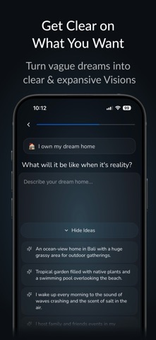 Realized | AI Vision Board screenshot