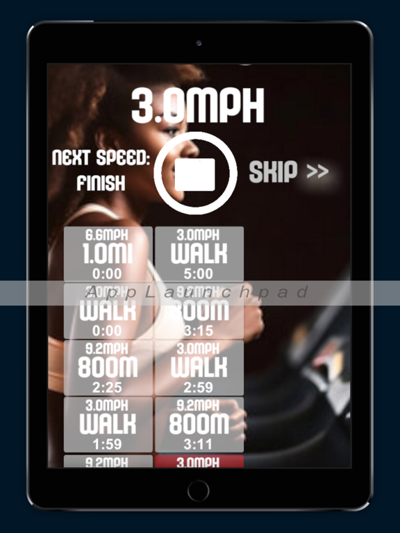 Screenshot #4 pour Treadmill Trainer Workouts