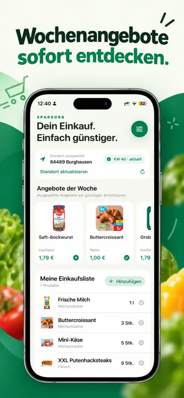 SparKorb DE screenshot 1 of 5