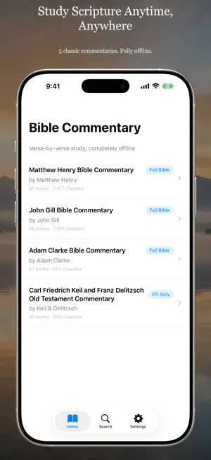 Bible Commentary Study screenshot 1