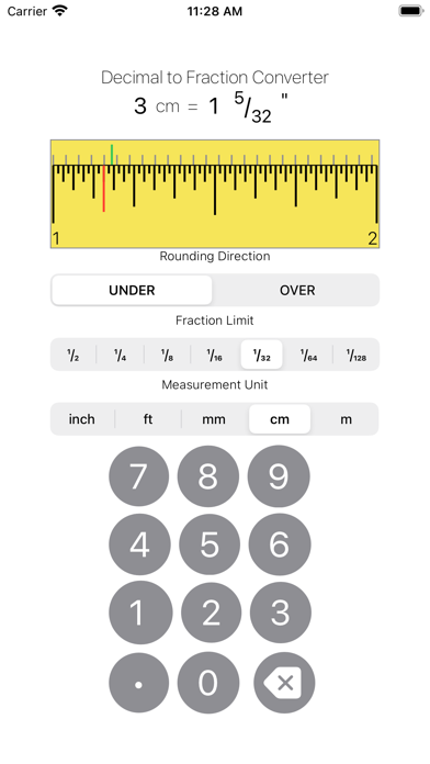 Screenshot #2 pour Inch Converter