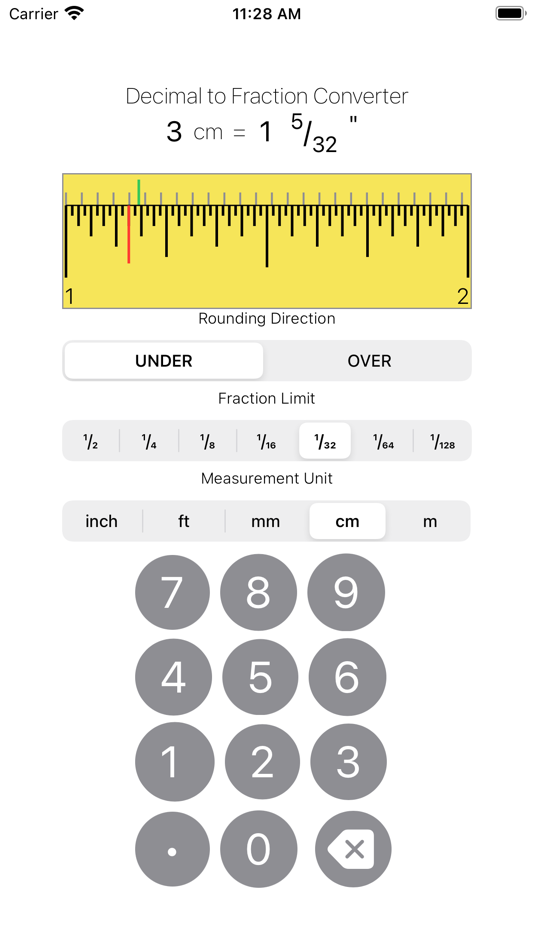 #2. Inch Converter (iOS) 由: Paul Robbins
