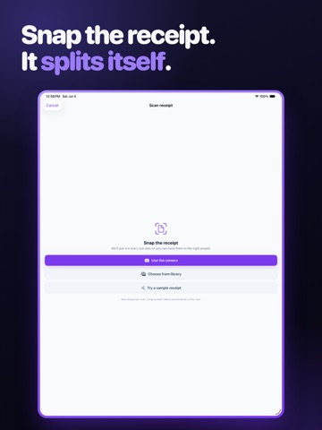 Call It Even: Split Expenses iPad screenshot